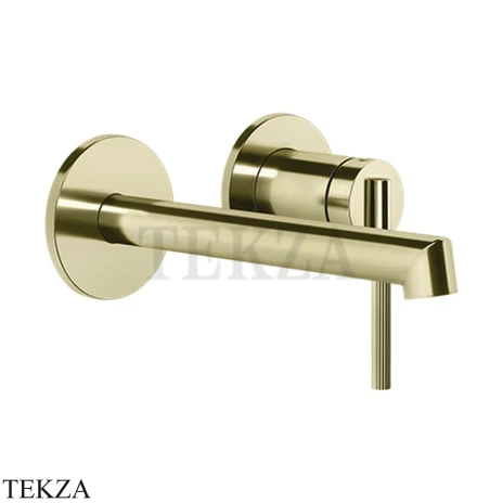 Gessi INGRANAGGIO Смеситель для раковины короткий, внешняя часть 63581-710, Brass PVD
