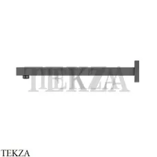 Newform Кронштейн для душа квадрат настенный L=350 27674.59.064, PVD Br. Gun Metal