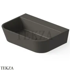 Dea Design Washbasins Раковина настольная 55х40 Solid Surface DD9031 550 5, Graphite №5