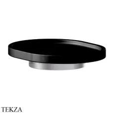 Newform X-Steel 316 Мыльница подвесная с держателем, композит 73251X.50.050, INOX Stainless steel
