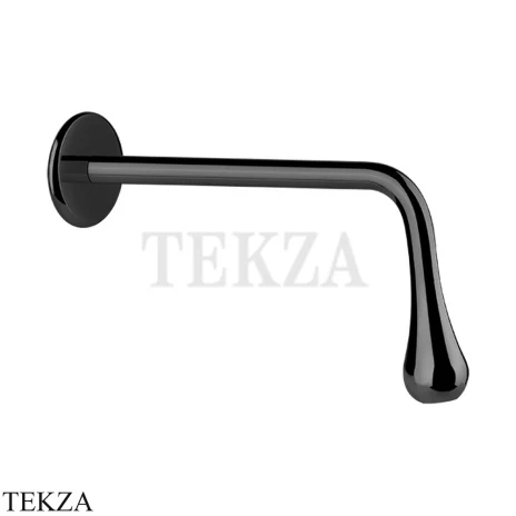 Gessi Goccia Излив для раковины настенный, длинный 33719-706, Black Metal PVD