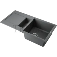 Omoikiri Sakaime 86-2 Кухонная мойка Tetogranit две чаши 4993203 платина