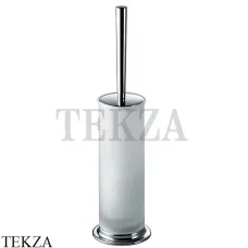 Colombo Link Ёршик туалетный напольный стекло матовое, B2406.CR, хром глянец