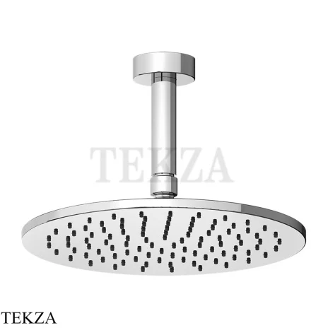 Gessi ANELLO Верхняя лейка с потолочным кронштейном 63352-031, хром глянец