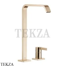 Dornbracht IMO Смеситель для раковины высокий, без гарнитура 29218671-27, Brushed Light Gold