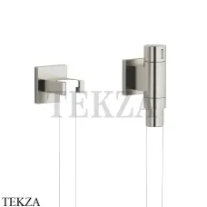 Dornbracht WATER TUBE Kneipp-настенное присоединительное колено с держателем 27821979-06, платина матовая