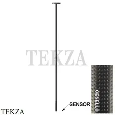 Gessi 316 CESELLO Потолочный электронный смеситель для раковины 54424-707, Black Metal Brushed