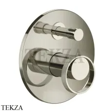 Gessi ANELLO Смеситель для душа круглый, на 2 потока 63377-720, Nickel PVD Gessi ANELLO Смеситель для душа круглый, на 2 потока 63377-720, Nickel PVD