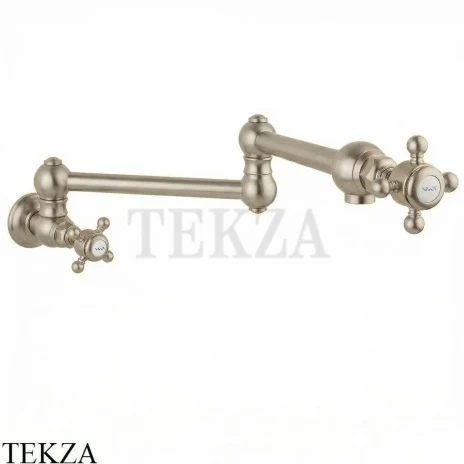 Nicolazzi Cucina Излив для кухни поворотный для холодной воды, Satin nickel