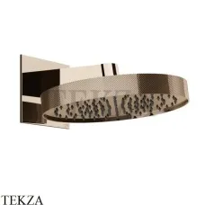 Gessi Inverso Diamantato Верхняя лейка с кронштейном D30 см 63449-030, Copper PVD Gessi Inverso Diamantato Верхняя лейка с кронштейном D30 см 63449-030, Copper PVD