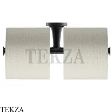 Duravit Starck T Держатель туалетной бумаги двойной, без крышки 0099384600, черный матовый