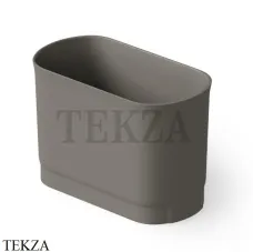 Dea Design Single Ванна отдельностоящая сидячая 110x58 Solid Surface DD8701 1100 3, Grey №3