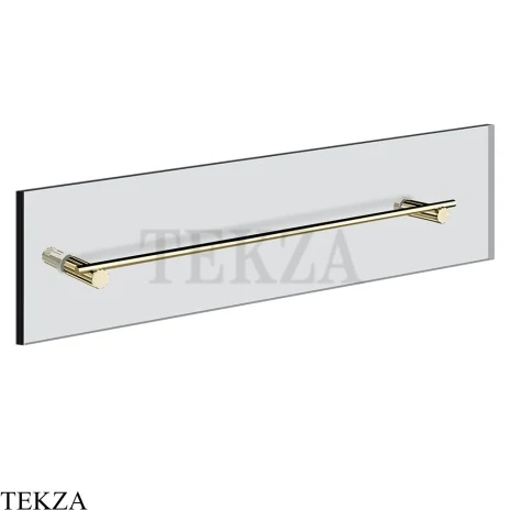 Gessi Incastri Полотенцедержатель для крепления на стекло, 60 см 75515-710, шампань глянец