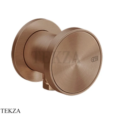Gessi Origini MATERIC Вывод воды для душевой лейки 66169-708, Copper Brushed