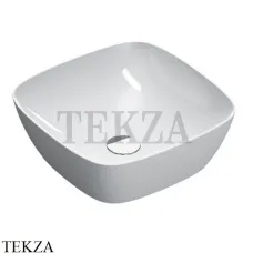 Catalano Alvea Раковина накладная, без перелива 0622400001, белый глянец