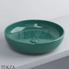Cielo SHUI Раковина круглая накладная, без перелива SHBA45 SM, Smeraldo