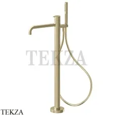 FIMA Carlo Frattini SNAP Смеситель для ванны напольный, внешняя часть F3114/6NHS, Brushed Champagne