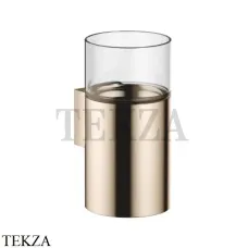 Dornbracht Стакан настенный с держателем, хрусталь прозрачный 83400979-47, Champagne (22kt Gold) Dornbracht Стакан настенный с держателем, хрусталь прозрачный 83400979-47, Champagne (22kt Gold)