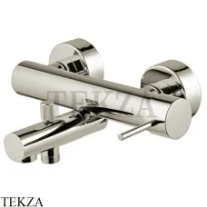FIMA Carlo Frattini Spillo UP Смеситель для ванны, с изливом, без гарнитура F3034/1SN, Brushed nickel