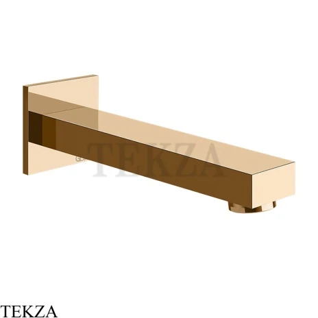 Gessi Inverso RIGATO Излив для ванны на стену 73103-735, Warm Bronze PVD
