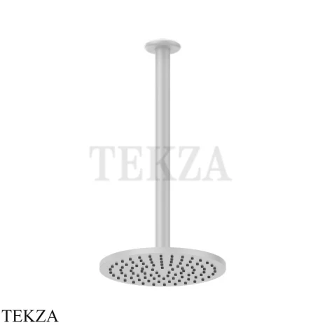 Gessi Goccia Верхний душ с потолочным кронштейном под размер 33664-279, Matte White