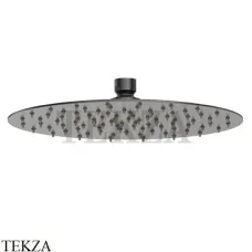 Newform Верхняя душевая лейка D250 сталь 29392X.59.064, PVD Brushed gun metal