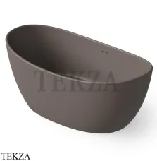 Dea Design Elegant Ванна отдельностоящая овальная 163x85 Solid Surface DD8611 1630 6, Grey Brown №6