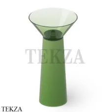 Dea Design Pedestal Basin Раковина напольная Glasstech DD2022 480 R3, Emerald R3