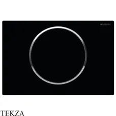 Geberit Sigma10 Клавиша смыва пластик 115.758.KM.5, черный/хром глянец