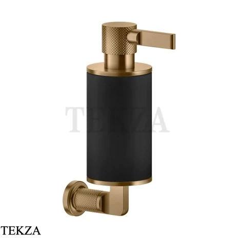 Gessi INCISO accessories Дозатор для жидкого мыла или лосьона, черный 58514-726, Warm Bronze Br.