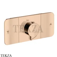 Axor ONE Термостат для душа 2 потока, внешняя часть 45712300, Polished Red Gold