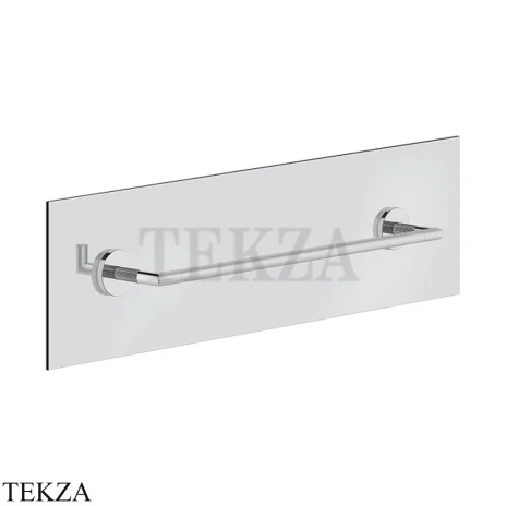 Gessi INGRANAGGIO Полотенцедержатель для крепления на стекло, 45 см 63926-031, хром глянец