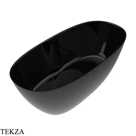 Flaminia APP Tub ванна отдельно стоящая 160×75×60 см, чёрный Nero глянец