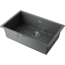 Omoikiri Yamakawa 75T-U/I Кухонная мойка Tetogranit прямоугольная 4993464 платина