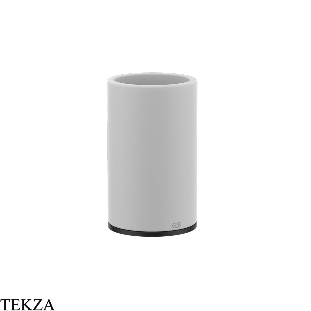 Gessi 316 ACCESSORIES Стакан для зубных щеток настольный, композит белый 54731-299, Black XL