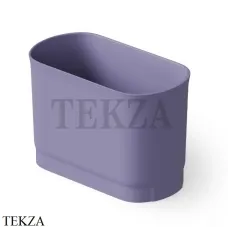 Dea Design Single Ванна отдельностоящая сидячая 110x58 Solid Surface DD8701 1100 14, Lilac №14