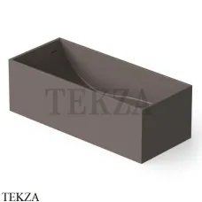 Dea Design Modern Ванна отдельностоящая прямоугольная 180x76 Solid Surface DD8607 1800 6, Grey Brown №6