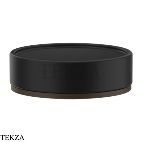 Gessi INCISO accessories Мыльница настольная, черный 58526-845, Dark Bronze