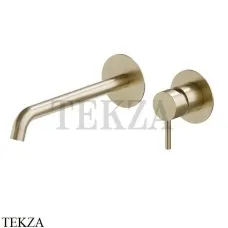 Newform X-Steel 316 Смеситель для раковины, внешняя часть 69630EX.59.098, PVD Brushed pale gold