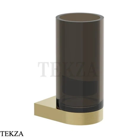 Gessi Perle Стакан для зубных щёток настенный 74816-727, шампань Brushed