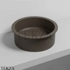 CIELO CATINO 45 Раковина круглая накладная CALAT45 CA, Cacao
