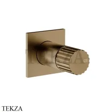 Gessi Incastri Смеситель-рычаг управления, внешняя часть 75109-791, Deep Bronze Brushed