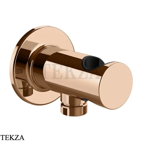 Gessi INCISO SHOWER Держатель для душа с выводом для шланга 58161-030, Copper PVD