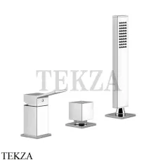 Gessi RETTANGOLO K Смеситель для ванны, без излива 53043-031, хром глянец