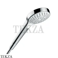 Hansgrohe Croma Select S Multi 110 3jet Ручной душ 26800400, хром глянец-белый Hansgrohe Croma Select S Multi 110 3jet Ручной душ 26800400, хром глянец-белый