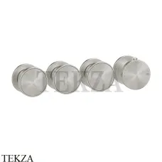 Gessi Origini NEUTRAL Термостат для душа 3 потока, внешняя часть 66336-720, Nickel PVD