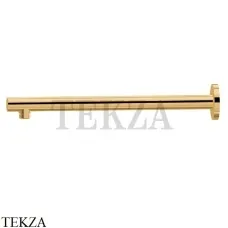 Newform Кронштейн для душа круглый настенный L=420 27692.61.020, PVD Glossy gold