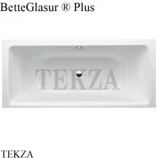 BETTE BETTEFREE Ванна прямоугольная 6832-000 PLUS, сталь, система антишум, BetteGlasur ® Plus, белый глянец