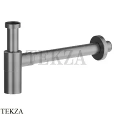 Newform Сифон для раковины бутылочный, 218.59.064, PVD Brushed gun metal
