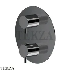 Newform XT Термостат для душа 2,3,4,5 потока, внешняя часть, 67608E.58.063, PVD Gun metal